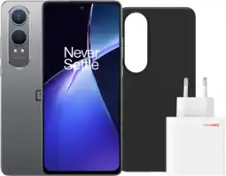 Coolblue OnePlus Nord CE 4 Lite 256GB Grijs 5G + Accessoirepakket aanbieding