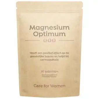 De Online Drogist Care for Women Magnesium Optimum Tabletten aanbieding