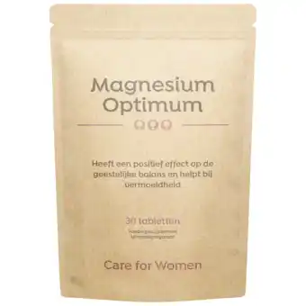 De Online Drogist Care for Women Magnesium Optimum Tabletten aanbieding