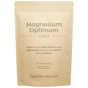 De Online Drogist Care for Women Magnesium Optimum Tabletten aanbieding