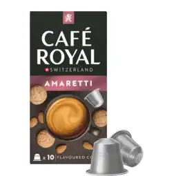 Koffievoordeel.nl Café Royal Amaretti - 10 koffiecups aanbieding