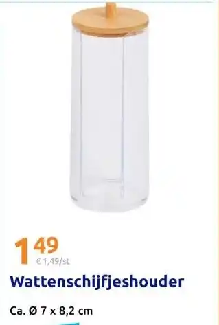 Action Wattenschijfjeshouder aanbieding