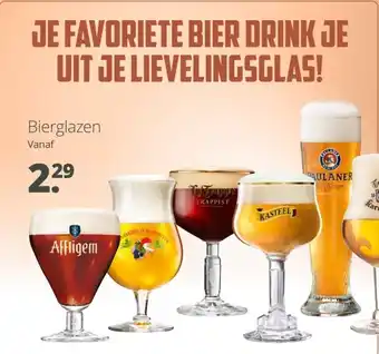 Mitra Bierglazen aanbieding