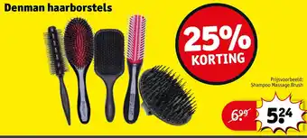 Kruidvat Denman haarborstels aanbieding