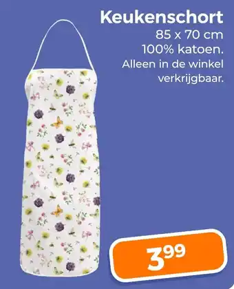 Trekpleister Keukenschort aanbieding