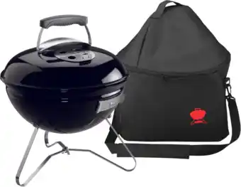 Coolblue Weber Smokey Joe Original + Weber Smokey Joe Opbergtas aanbieding