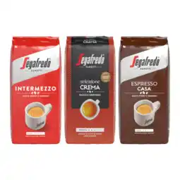 Koffievoordeel.nl Proefpakket Segafredo - 3 KG koffiebonen aanbieding