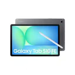 MediaMarkt Samsung Galaxy Tab S10 Fe - 10.9 Inch 256 Gb Gray Wifi + 5g aanbieding