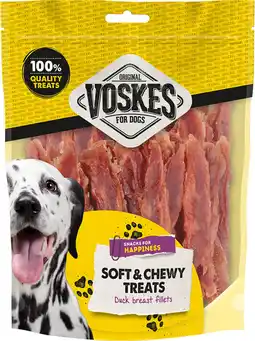 Intratuin Voskes kauwstaaf eendenborstfilet 400 g aanbieding