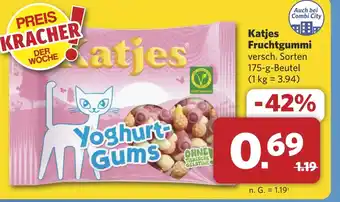 Combi Katjes Fruchtgummi aanbieding