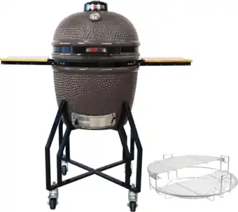 Coolblue Grill Guru Original Large MT RVS + Grill Guru Multi Level Cooking System Large aanbieding