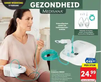 Lidl Medisana Inhalator IN500 aanbieding