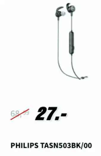 MediaMarkt Philips | TASN503BK/00 aanbieding