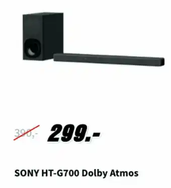 MediaMarkt SONY Doldy Atmos | HT-G700 aanbieding