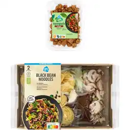 Albert Heijn AH Gesneden Black Bean Noodles Verspakket aanbieding