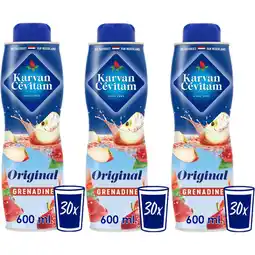 Albert Heijn Karvan Cévitam Grenadine 3-pack aanbieding
