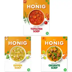 Albert Heijn Honig soep combi pakket aanbieding