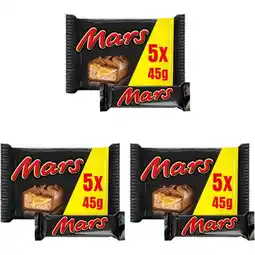 Albert Heijn Mars Chocolade reep 3-pack aanbieding