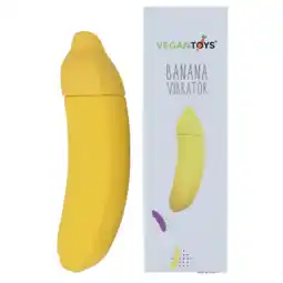 Holland & Barrett Vegan Toys Vibrator Banaan - 2 x 2.6 x 11.5 cm aanbieding