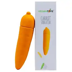 Holland & Barrett Vegan Toys Vibrator Wortel - 2 x 2.6 x 11.5 cm aanbieding