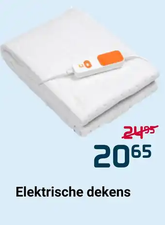 Beddenreus Elektrische dekens aanbieding