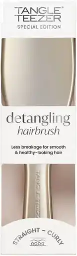 De Online Drogist Tangle Teezer Detangling Hairbrush - Gold aanbieding