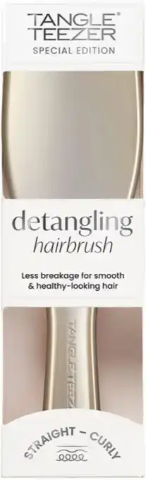 De Online Drogist Tangle Teezer Detangling Hairbrush - Gold aanbieding