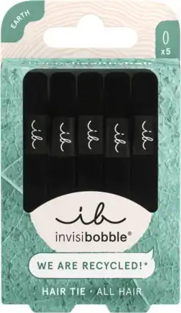 De Online Drogist Invisibobble Hair Tie Black aanbieding