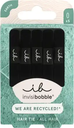 De Online Drogist Invisibobble Hair Tie Black aanbieding