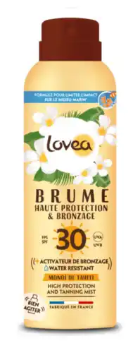 De Online Drogist Lovea High Protection & Tanning Mist SPF30 aanbieding