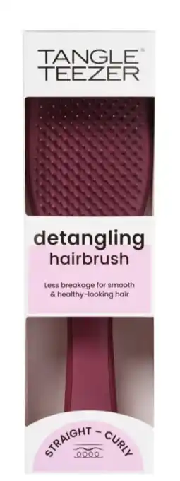 De Online Drogist Tangle Teezer Detangling Hairbrush - Henna Red aanbieding