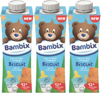 De Online Drogist Bambix Drinkpap Kant-en-Klaar Biscuit 12+ aanbieding