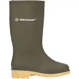 Welkoop Dunlop Dull 16247 - Regenlaarzen Kind - Donkergroen aanbieding