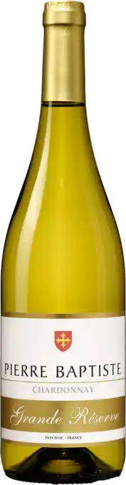 Wijnvoordeel Pierre Baptiste Grande Réserve Chardonnay aanbieding