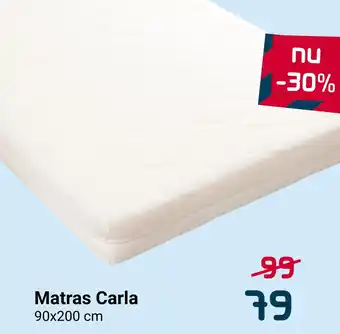 Beddenreus Matras Carla 90x200cm aanbieding