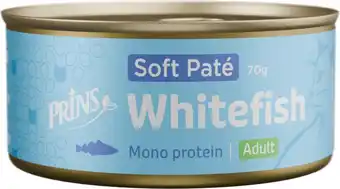 Intratuin Prins natvoer Soft Pate zalm en kip 70 g aanbieding