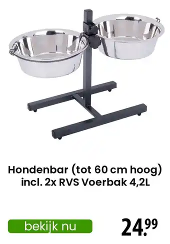 Zooplus Hondenbar aanbieding