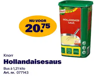 Bidfood Hollandaisesaus aanbieding