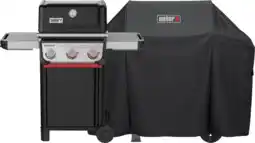 Coolblue Weber Spirit E-325 + Weber Premium Barbecuehoes Spirit III aanbieding