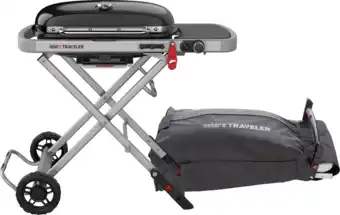 Coolblue Weber Traveler + Weber Traveler Opbergtas aanbieding