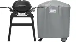 Coolblue Weber Q1200N met Onderstel + Weber Barbecuehoes Q1000/2000 aanbieding