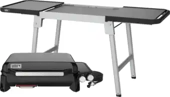Coolblue Weber Plancha 56 centimeter + Weber Premium Onderstel Plancha 43/56 cm aanbieding
