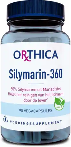 De Online Drogist Orthica Silymarin 360 Capsules aanbieding