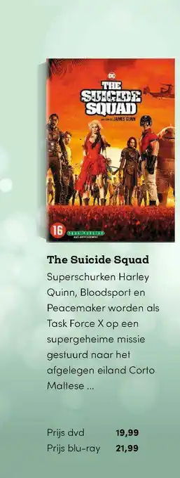 BookSpot The Suicide Squad aanbieding