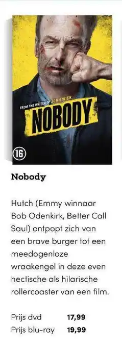 BookSpot Nobody aanbieding