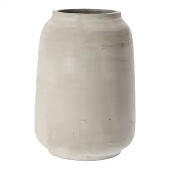 Van Cranenbroek Vaas Cerily 28cm cement aanbieding