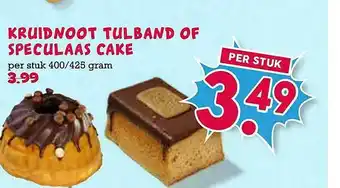 Boon`s Markt Kruidnoot Tulband Of Speculaas Cake aanbieding