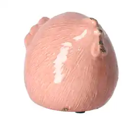 Van Cranenbroek Kip keramiek 14cm antiek roze aanbieding