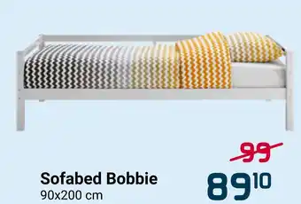 Beddenreus Sofabed Bobbie 90x200cm aanbieding