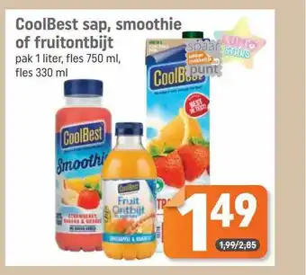 Dagwinkel CoolBest Sap, Smoothie Of Fruitontbijt aanbieding